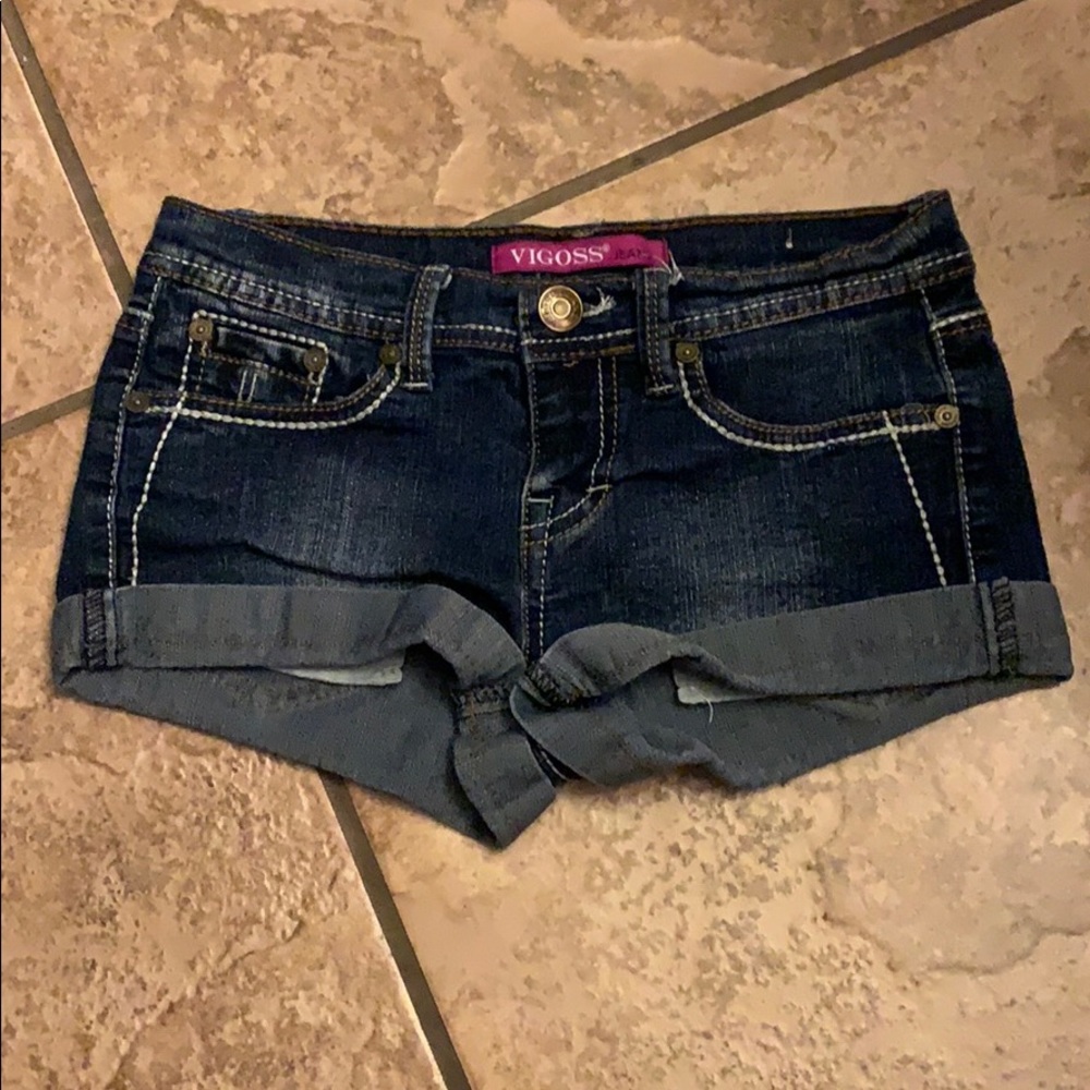 vigoss little girl's jean shorts